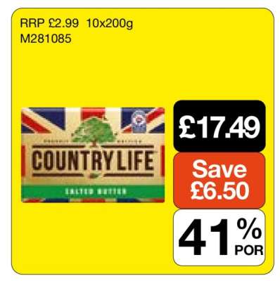 Country Life Salted Butter