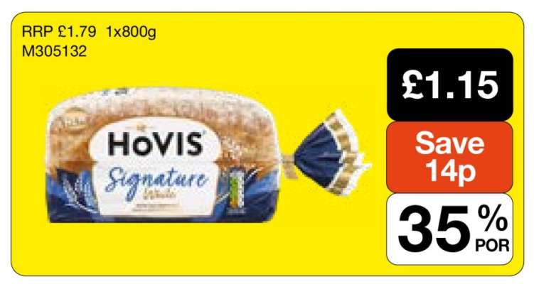 Hovis Signature White Bread