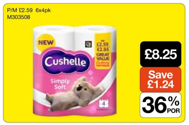 Cushelle Simply Soft