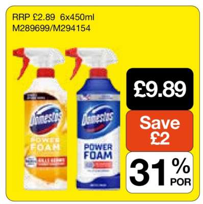 Domestos Power Foam