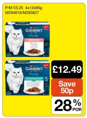 Gourmet Perle Cat Food