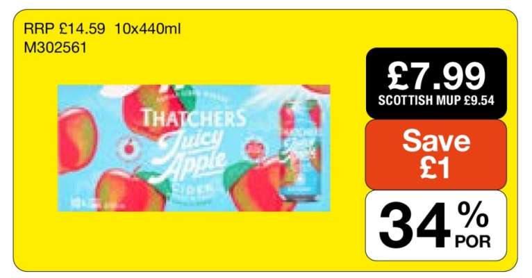 Thatchers Juicy Apple Cider