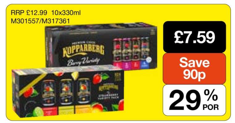 Kopparberg Berry Variety