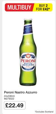 PERONI NASTRO AZZURRO