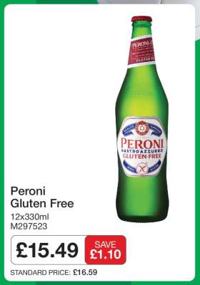 PERONI GLUTEN FREE