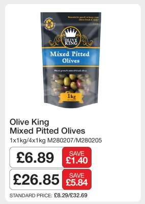 Olive King Mixed Pitted Olives