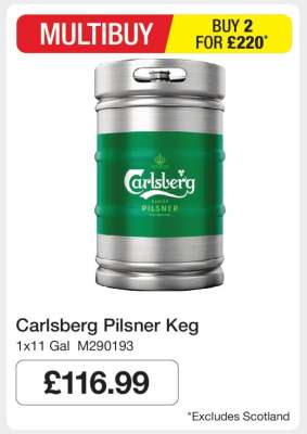 Carlsberg Pilsner Keg