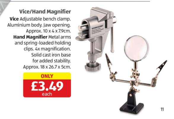 Vice/Hand Magnifier