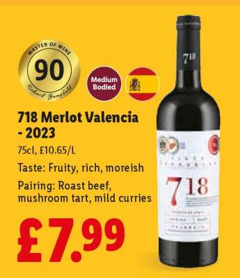 718 Merlot Valencia - 2023