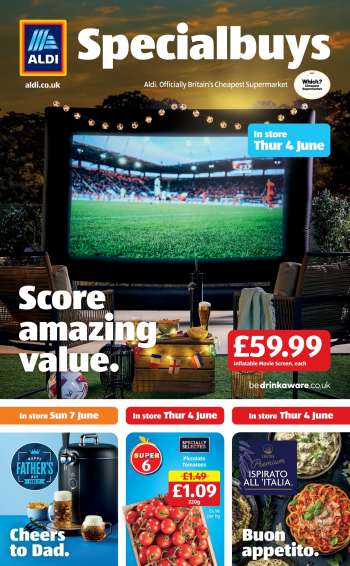 Aldi offer  - 04/06/2026 - 10/06/2026.