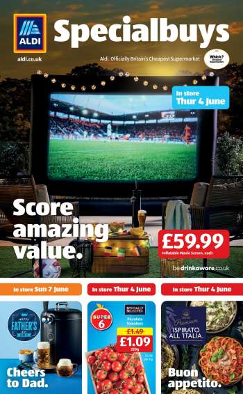Aldi offer  - 04/06/2026 - 10/06/2026.