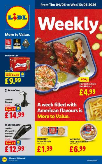 Lidl offer  - 04/06/2026 - 10/06/2026.