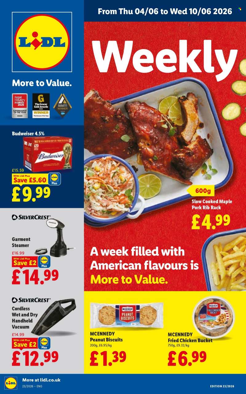 Lidl offer  - 04/06/2026 - 10/06/2026.