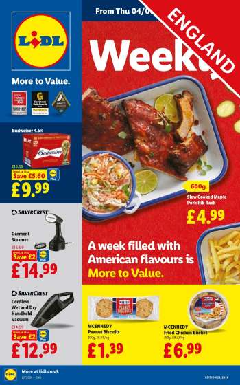 Lidl offer  - 04/06/2026 - 10/06/2026.