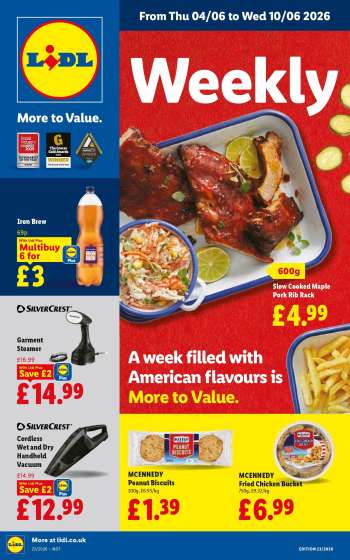 Lidl offer  - 04/06/2026 - 10/06/2026.