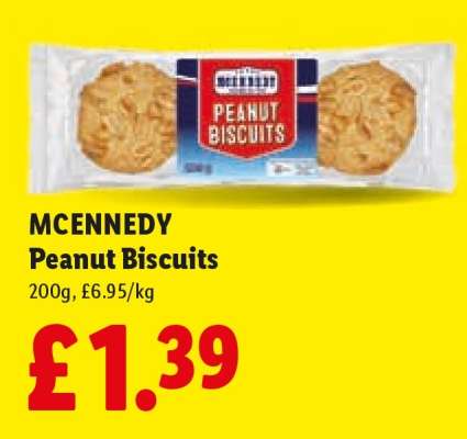 MCENNEDY Peanut Biscuits