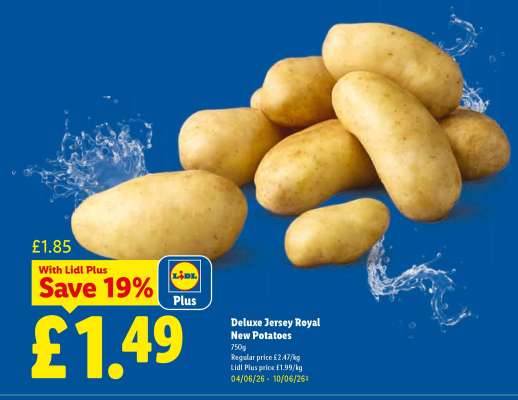 Deluxe Jersey Royal New Potatoes