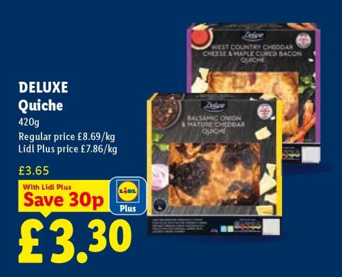 DELUXE Quiche