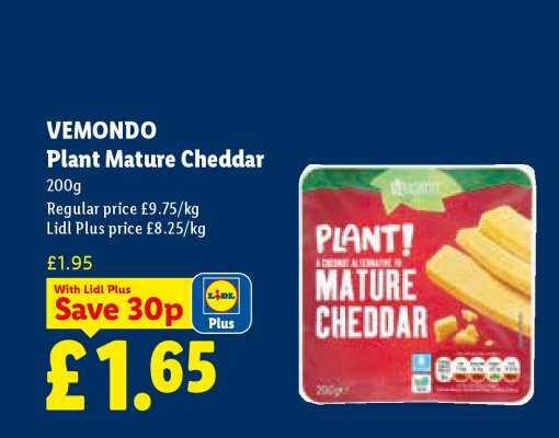 VEMONDO Plant Mature Cheddar
