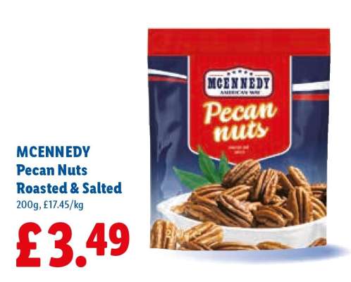 MCENNEDY Pecan Nuts Roasted & Salted