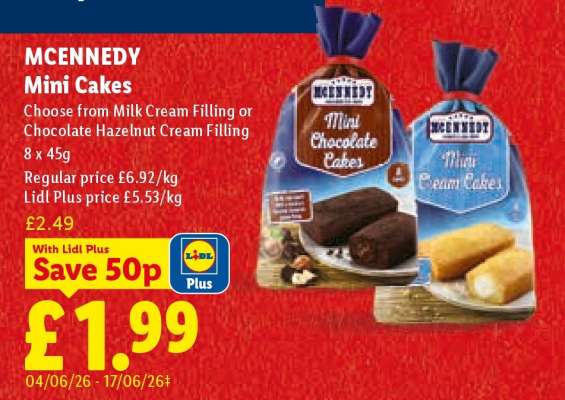 McEnnedy Mini Cakes
