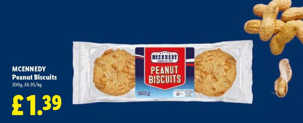 MCENNEDY Peanut Biscuits