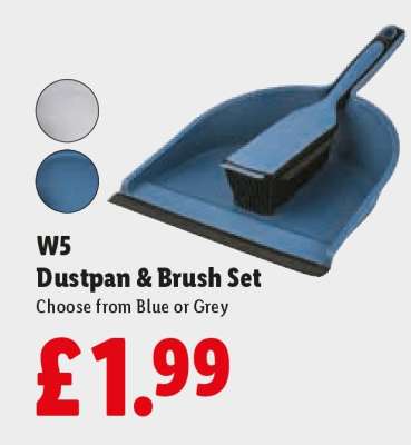 W5 Dustpan & Brush Set