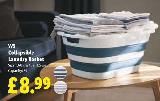 W5 Collapsible Laundry Basket