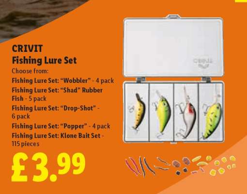 CRIVIT Fishing Lure Set