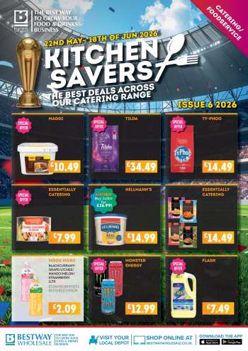Bestway offer  - 22/05/2026 - 18/06/2026.