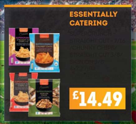 Essentially Catering Supercrunch Chips