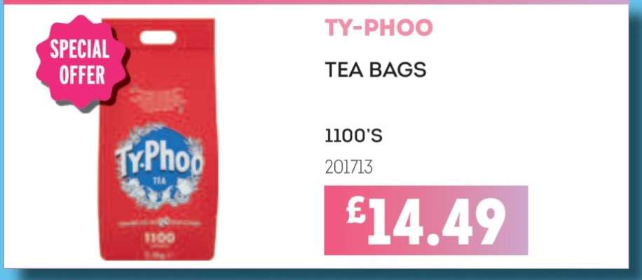 TY-PHOO TEA BAGS