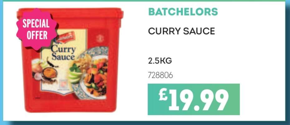 BATCHELORS CURRY SAUCE