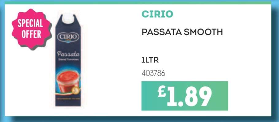 CIRIO PASSATA SMOOTH