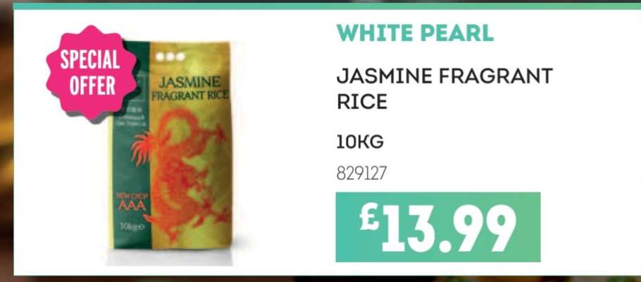 WHITE PEARL JASMINE FRAGRANT RICE