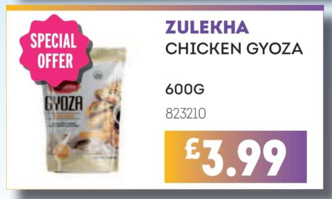 ZULEKHA CHICKEN GYOZA