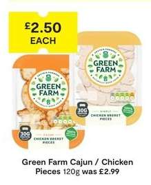 Green Farm Cajun / Chicken Pieces 120g