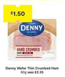 Denny Wafer Thin Crumbed Ham