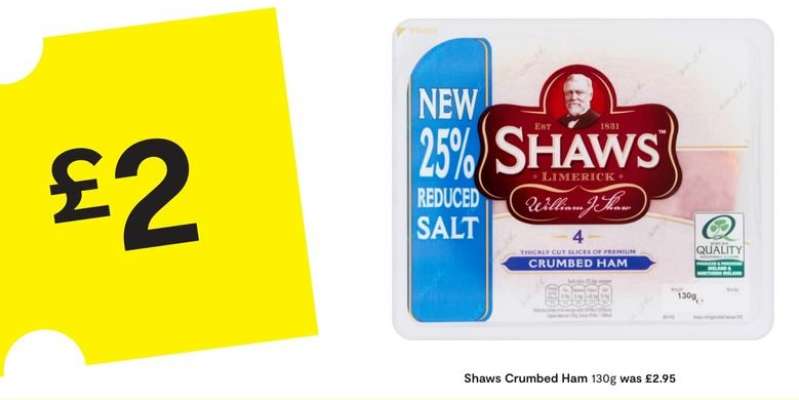 Shaws Crumbed Ham