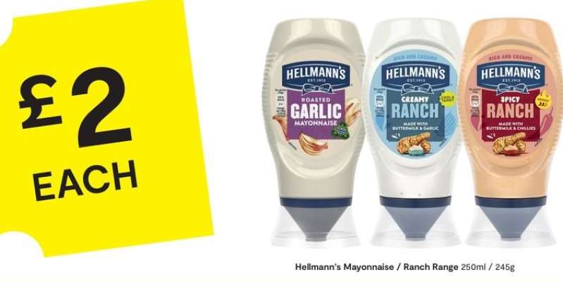 Hellmann's Mayonnaise / Ranch Range