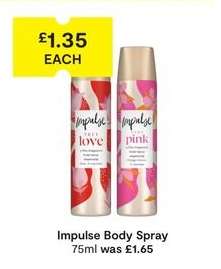 Impulse Body Spray