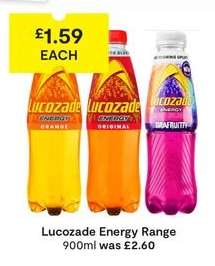 Lucozade Energy Range