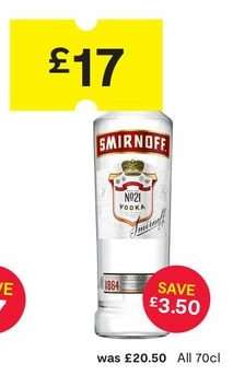 Smirnoff No.21 Vodka