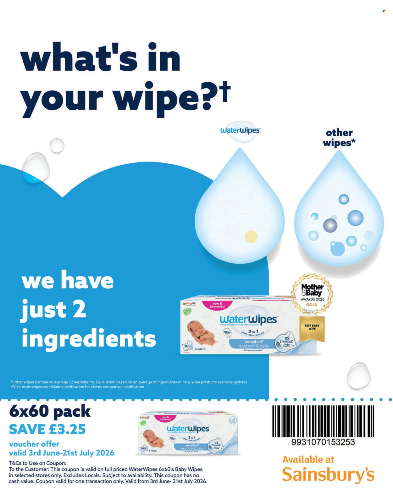 Sainsbury's offer - 01/06/2026 - 30/06/2026. Page 100