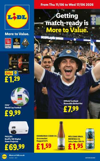 Lidl offer  - 11/06/2026 - 17/06/2026.