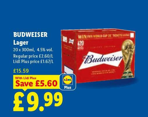 Budweiser Lager