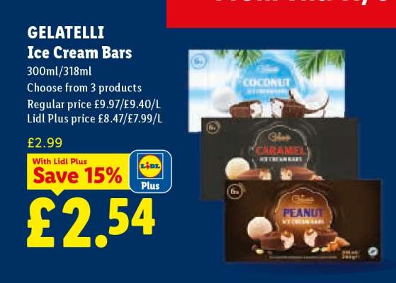 GELATELLI Ice Cream Bars
