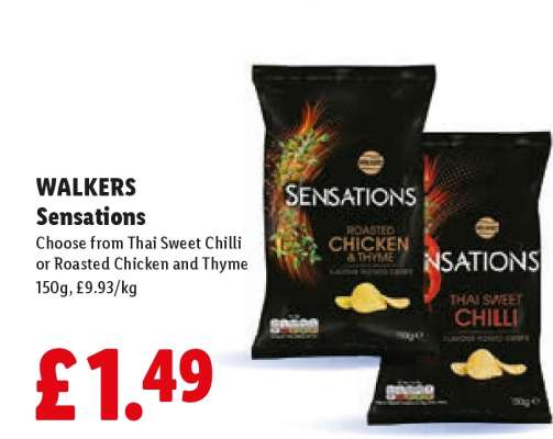 WALKERS Sensations