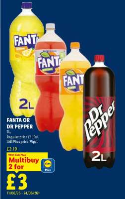 FANTA OR DR PEPPER