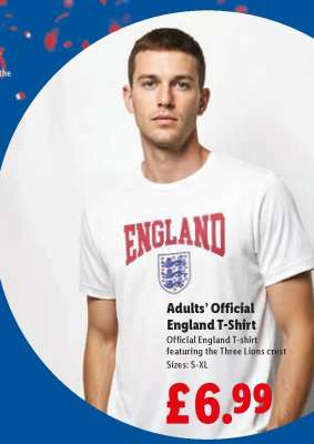 Adults’ Official England T-Shirt